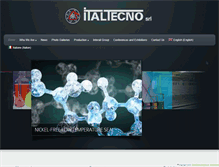 Tablet Screenshot of italtecno.com